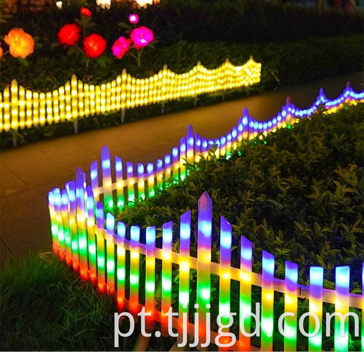 Solar Fence Lights Bright